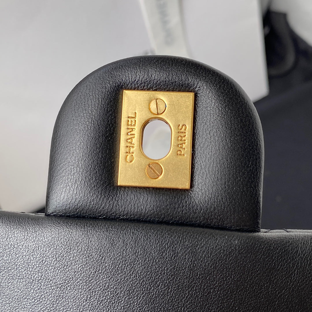 Mini Pearl-Chain Adjustable Flap Bag