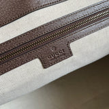 Classic Canvas Large Tote with Webbing Detail