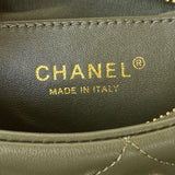 Soft Olive Underarm Hobo Bag