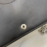 Monogram Canvas Chain Wallet with Double Emblem