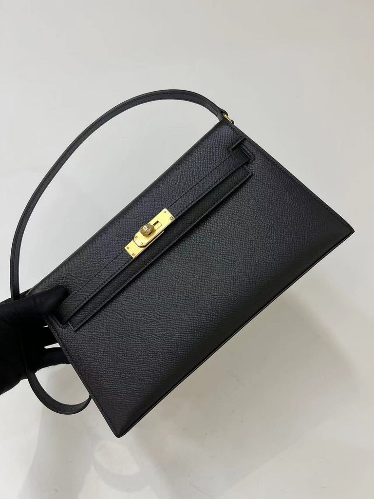Kelly To Go Wallet Gold Hardware