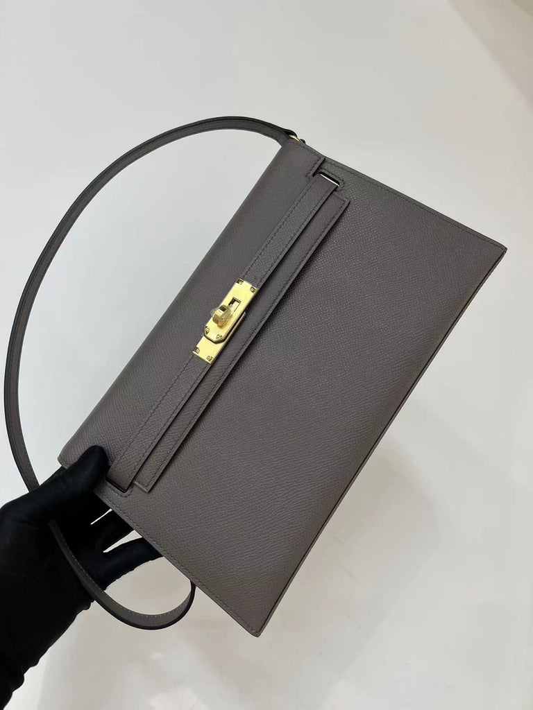 Kelly To Go Wallet Gold Hardware