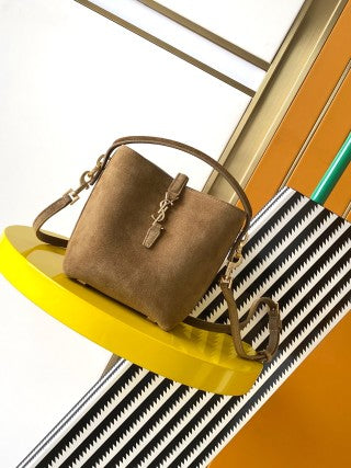 Le 5A7 Small Suede Bucket Bag | Designer Inspired Bags