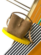 Le 5A7 Small Suede Bucket Bag | Designer Inspired Bags