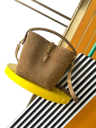Le 5A7 Small Suede Bucket Bag | Designer Inspired Bags