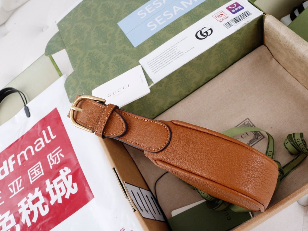 Aphrodite Shoulder Bag – Luxury Inspired Caramel Brown Design