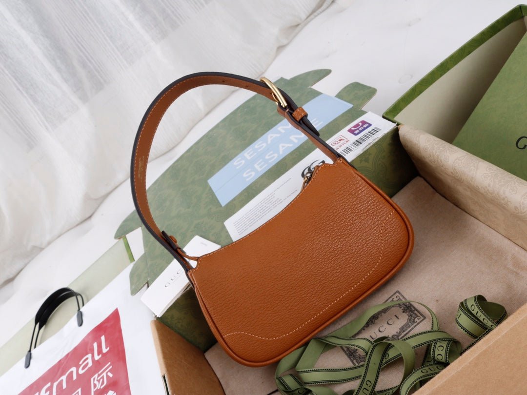 Aphrodite Shoulder Bag – Luxury Inspired Caramel Brown Design