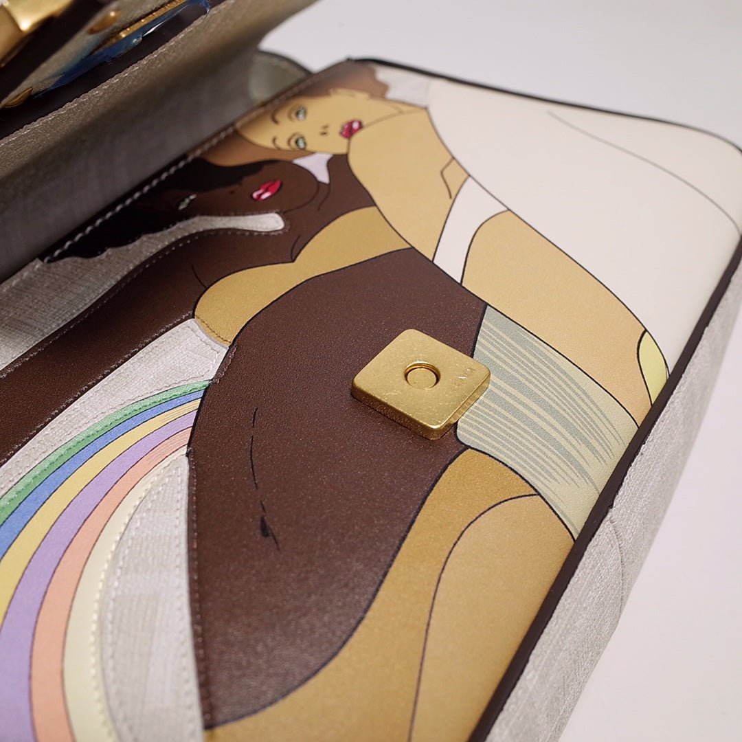 Baguette Bag – Luxury Inspired Antonio Lopez Print Edition