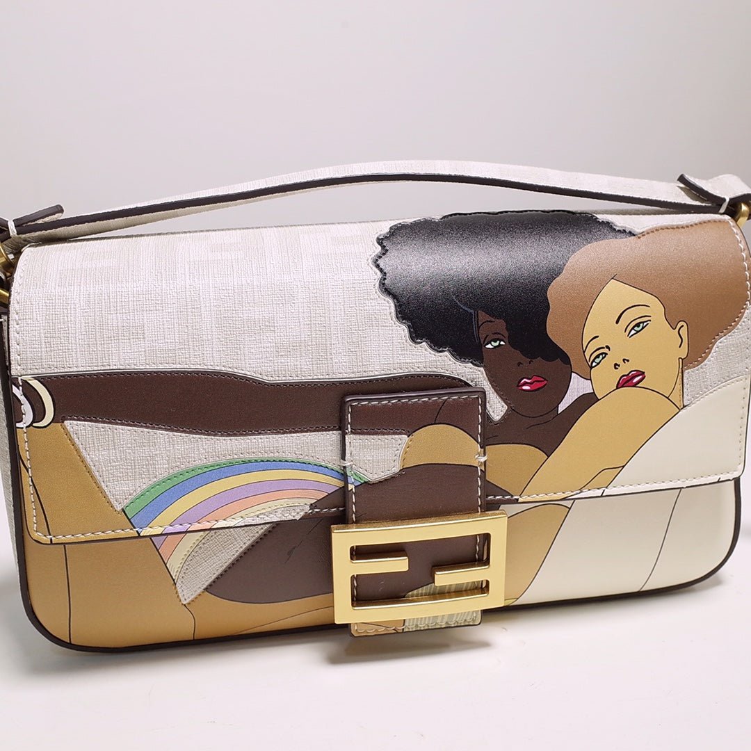 Baguette Bag – Luxury Inspired Antonio Lopez Print Edition