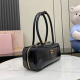 Beau Naplak Patent Leather Bag