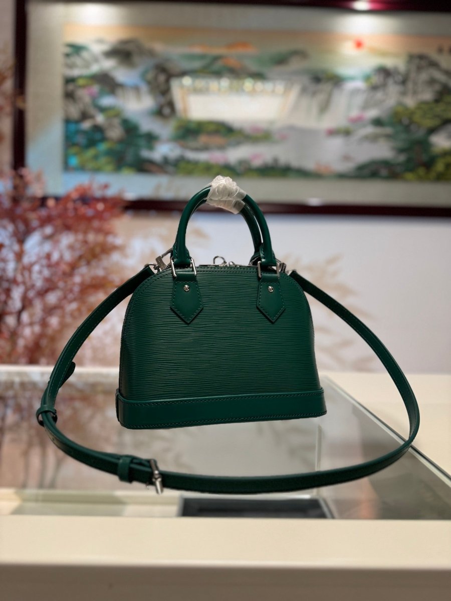 Borneo Green Structured Dome Bag – Designer Inspired Bags