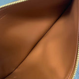 Braided Tote in Raffia and Calfskin