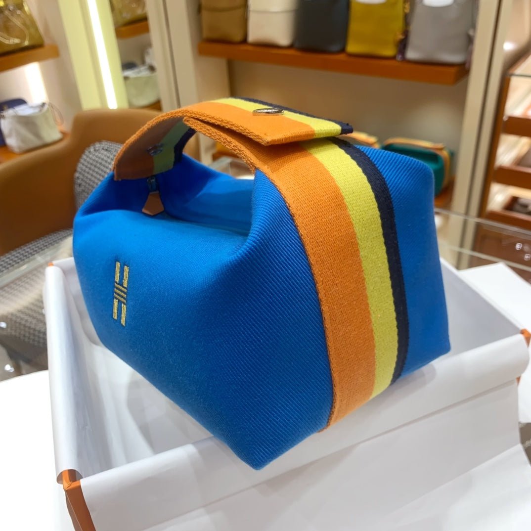 Bride - a - Brac Case Bleu Paon Organizer Pouch | SlouchyBags