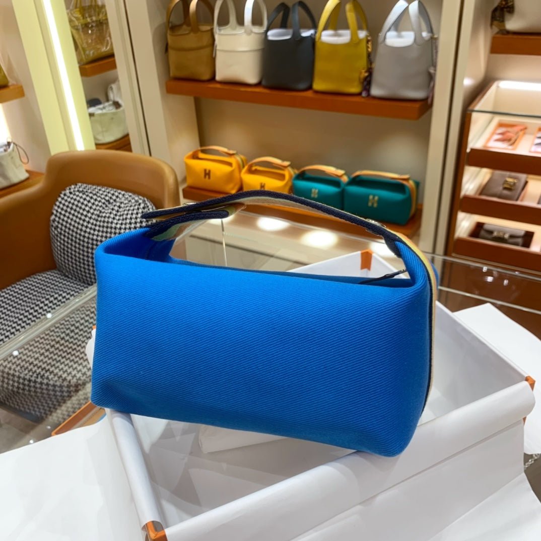 Bride - a - Brac Case Bleu Paon Organizer Pouch | SlouchyBags