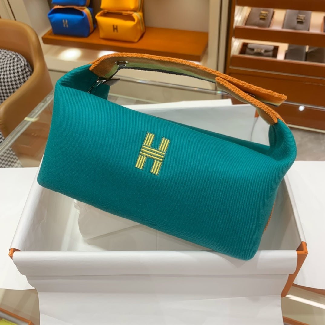 Bride - a - Brac Case Bleu Paon Organizer Pouch | SlouchyBags