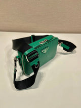 Brique Saffiano Leather Crossbody Bag – Elegant 2024 Minimalist Design