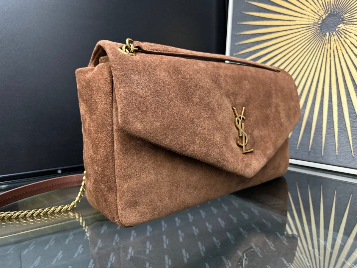 Calypso Large Suede Shoulder Bag – Luxury Inspired Elegant Design