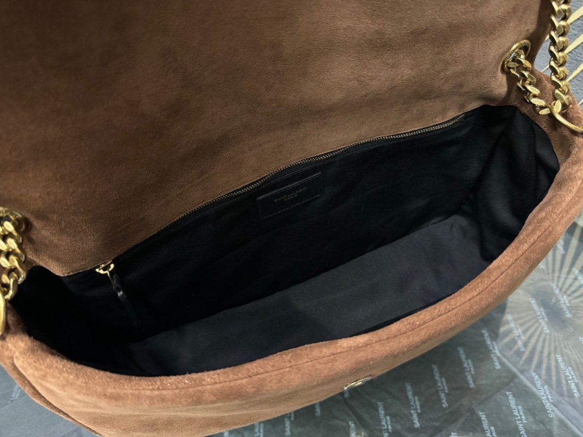 Calypso Large Suede Shoulder Bag – Luxury Inspired Elegant Design