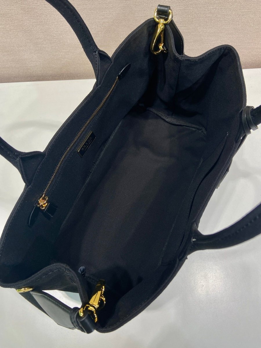 Canvas Tote Bag Black – Timeless Nautical - Inspired Everyday Essential