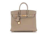 Classic Birkin Handbag with Gold Hardware