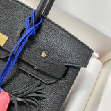 Classic Birkin Handbag with Gold Hardware