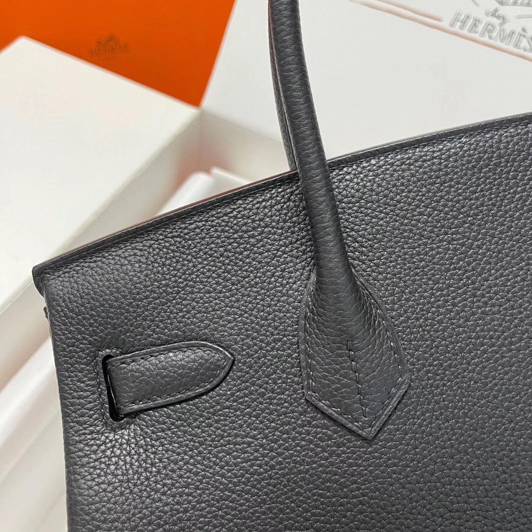 Classic Birkin Handbag with Gold Hardware