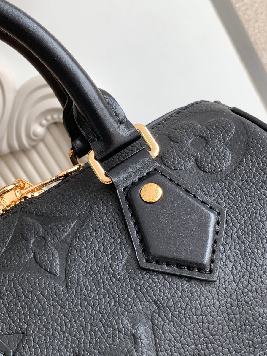 Classic Black Speedy Bandoulière Handbag – Designer Inspired Bags