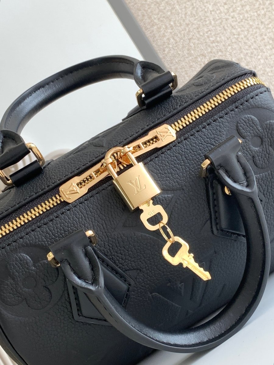 Classic Black Speedy Bandoulière Handbag – Designer Inspired Bags