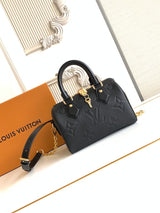 Classic Black Speedy Bandoulière Handbag – Designer Inspired Bags