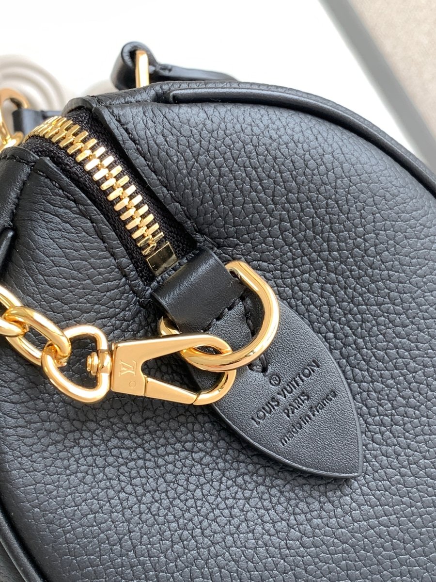 Classic Black Speedy Bandoulière Handbag – Designer Inspired Bags