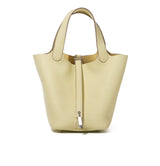 Classic Picotin Handbag with Silver Hardware