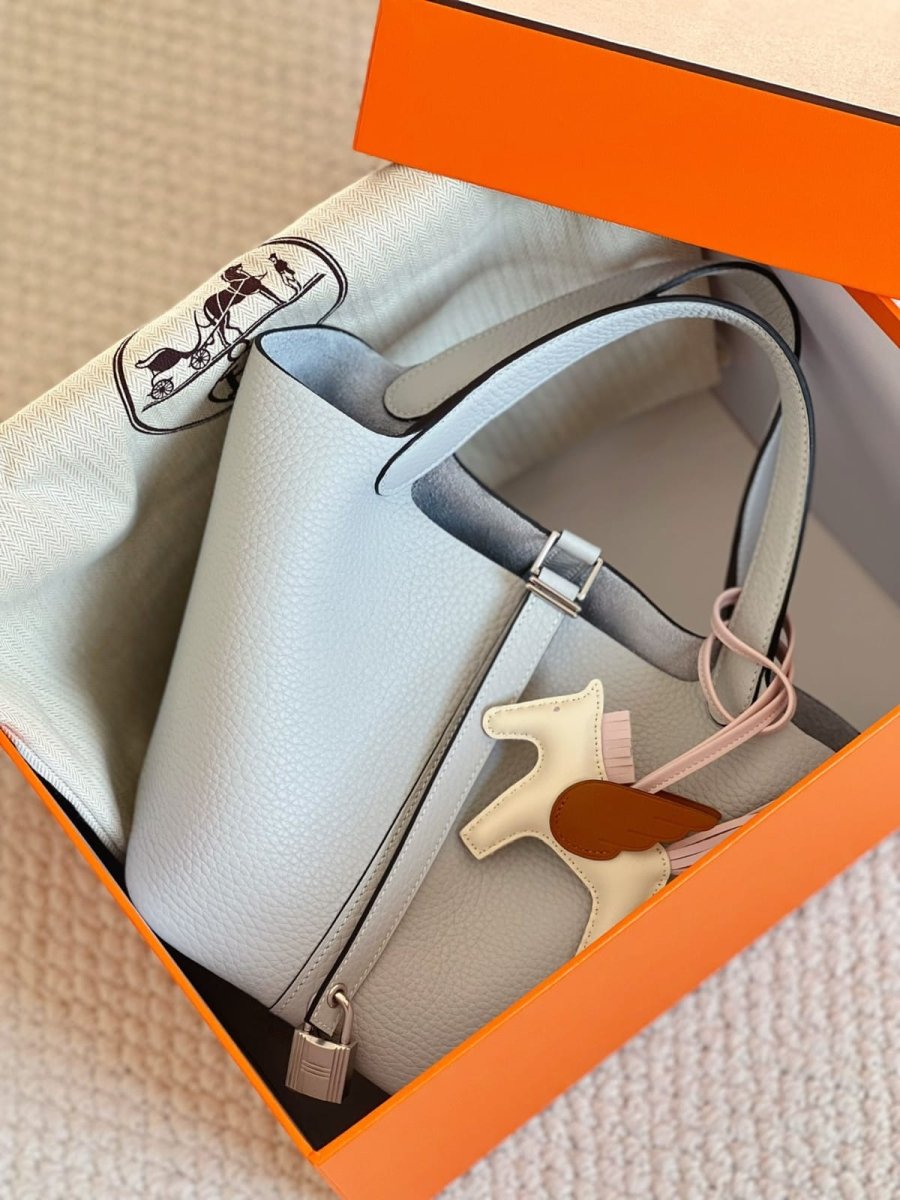 Classic Picotin Handbag with Silver Hardware