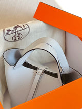 Classic Picotin Handbag with Silver Hardware