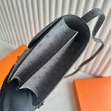 Constance 24 Ostrich Leather Bag – Dual Hardware Luxury Inspired