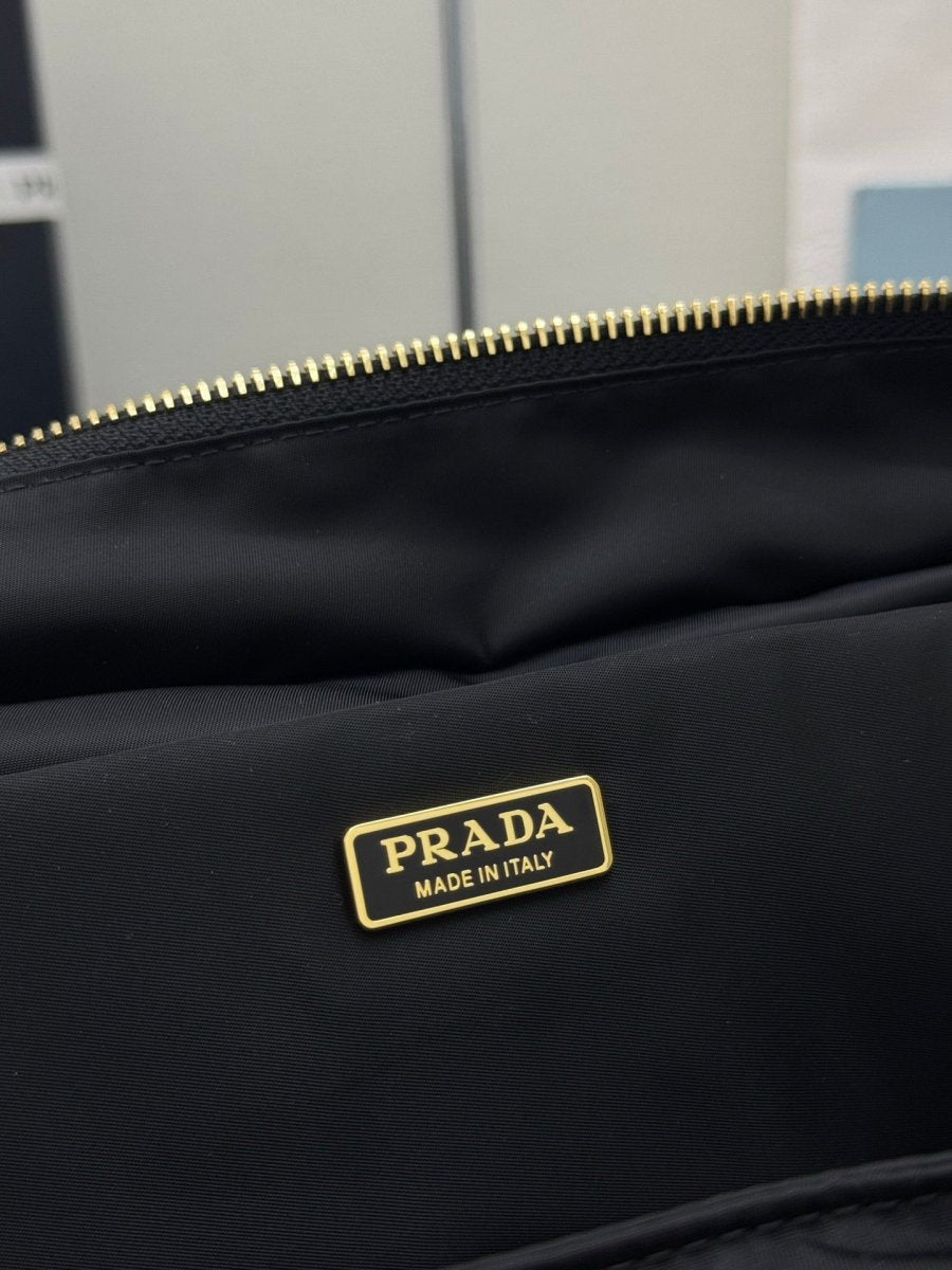 Explore Re - Nylon Shoulder Bag with Dual Straps