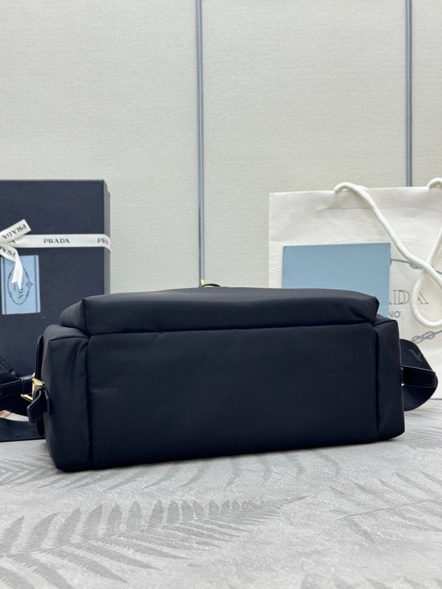 Explore Re - Nylon Shoulder Bag with Dual Straps