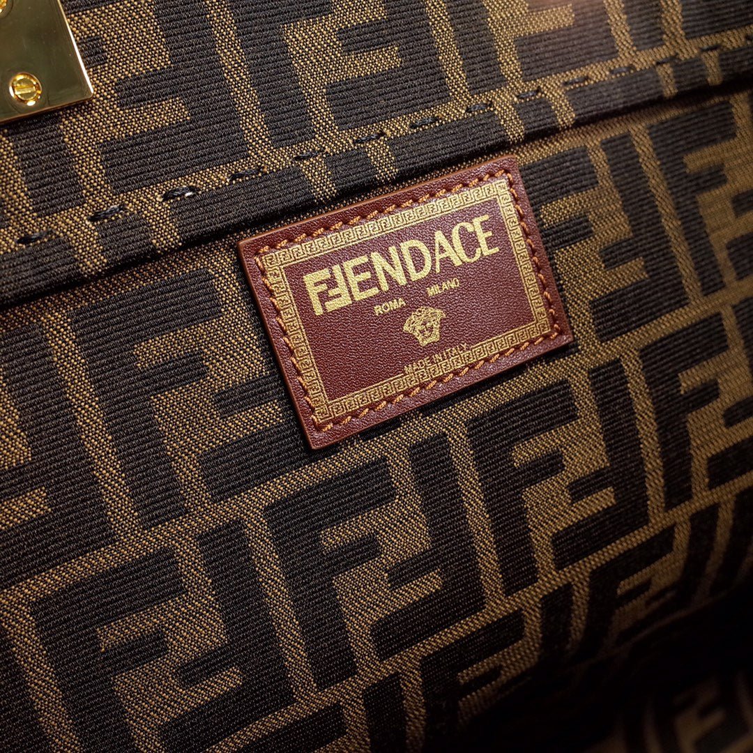 Fendace Sunshine Tote – Luxury Inspired Medusa & Baroque Fusion