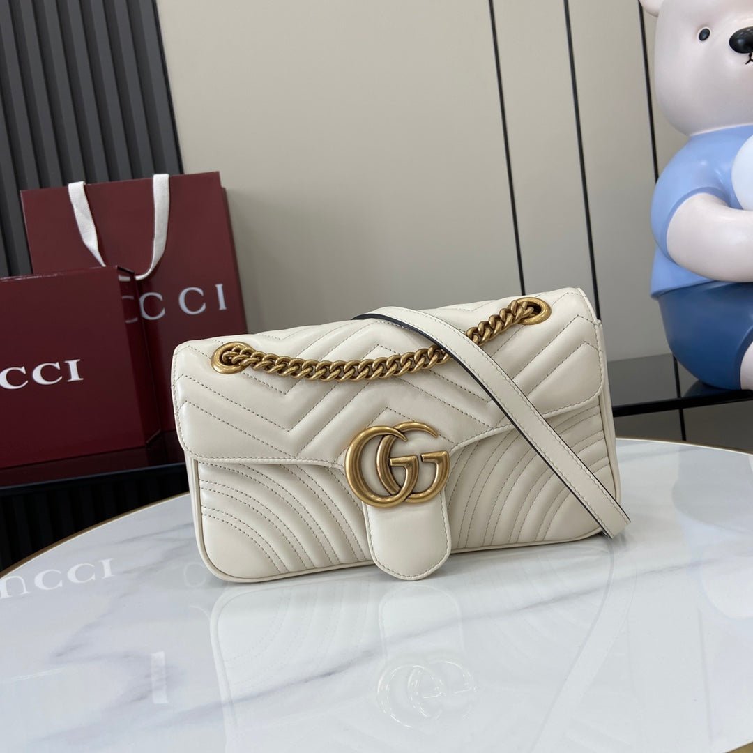 GG Marmont Flap Bag – Luxury Inspired Cowhide Leather Design