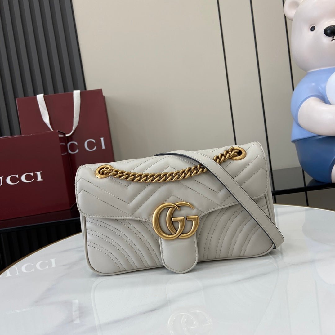 GG Marmont Flap Bag – Luxury Inspired Cowhide Leather Design