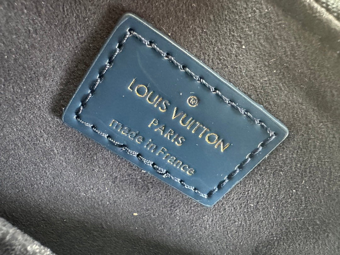 Grand Blue Epi Leather Alma Handbag – Designer Inspired Bags