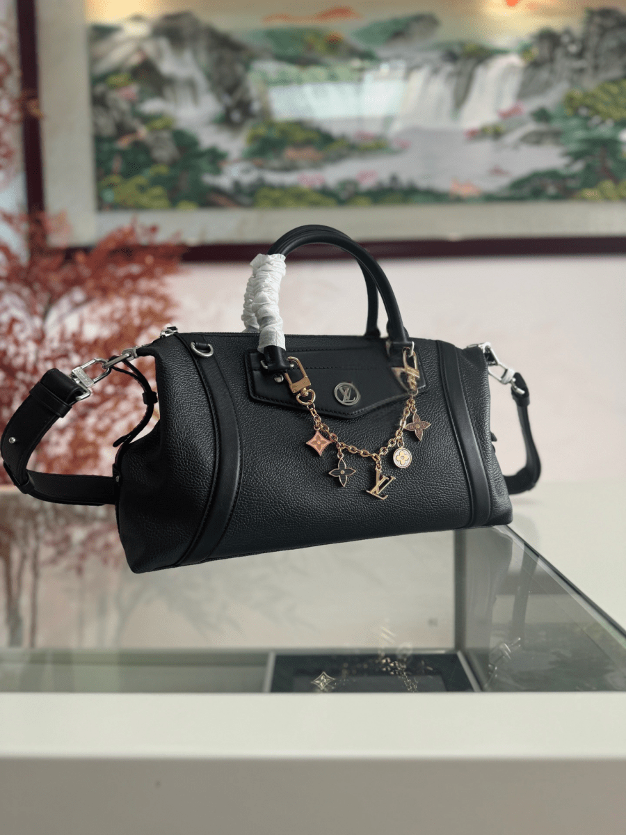 Gray - Blue Biker MM Shoulder Bag – Designer Inspired Bags