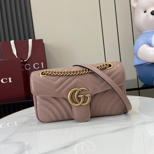 GG Marmont Flap Bag – Luxury Inspired Cowhide Leather Design