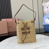 Woven Raffia Mini Bag