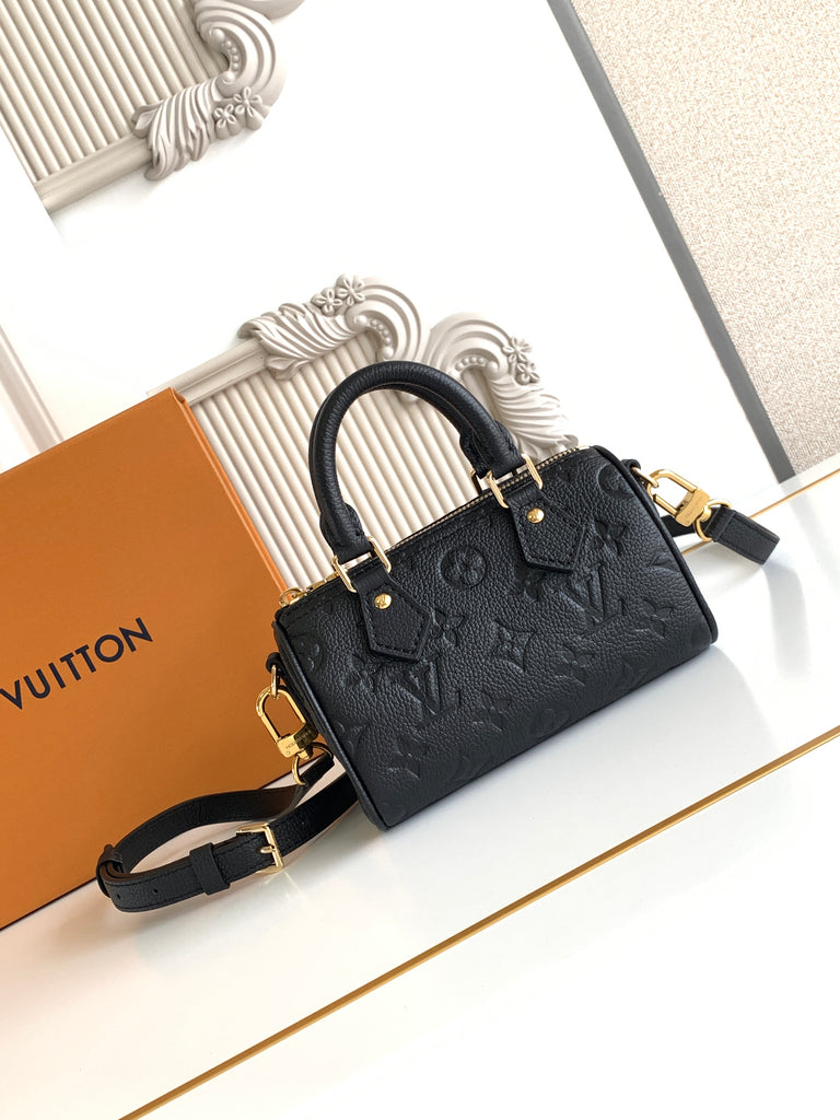 Classic Black Speedy Bandoulière Handbag – Designer Inspired Bags