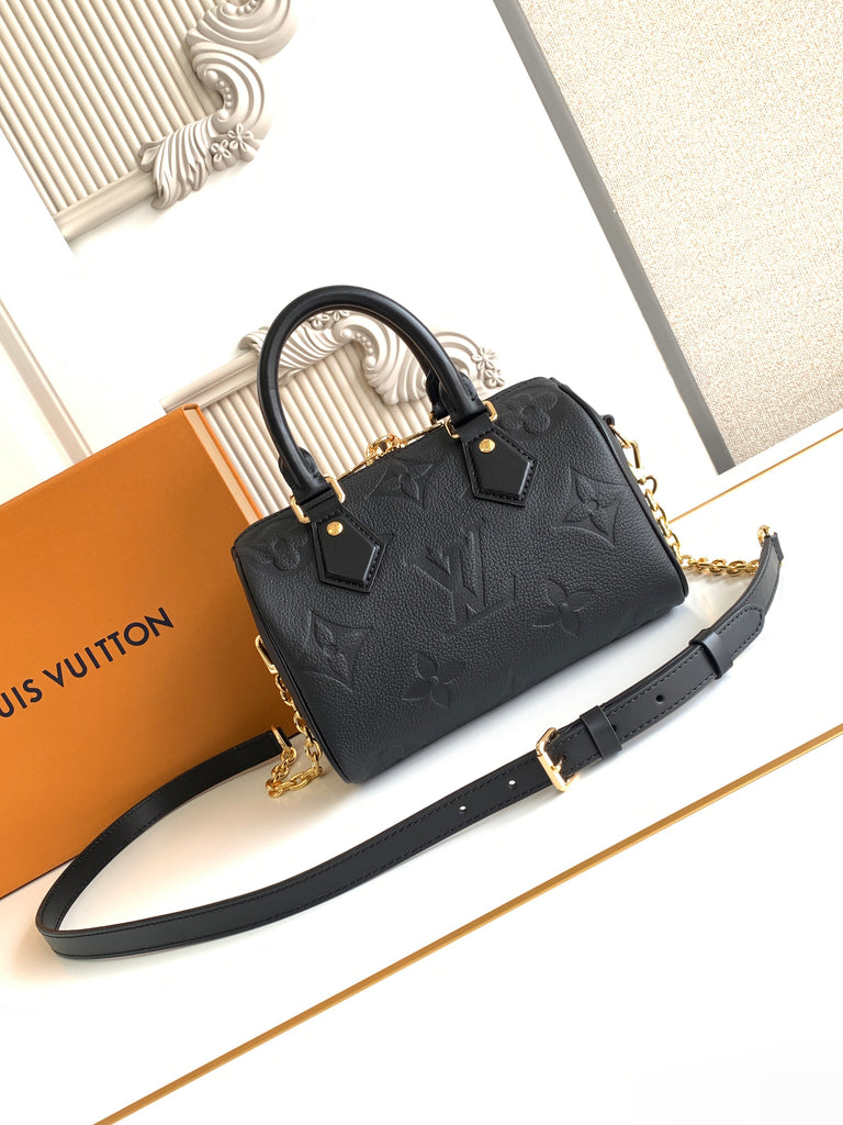 Classic Black Speedy Bandoulière Handbag – Designer Inspired Bags