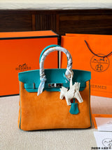 Classic Premium Leather Top-Handle Tote