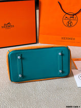 Classic Premium Leather Top-Handle Tote