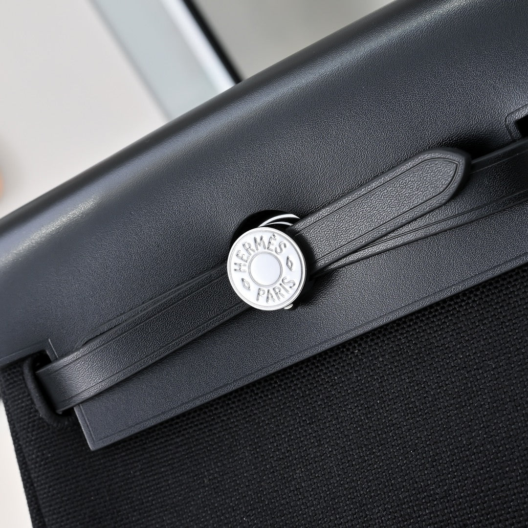 Mini Patchwork Leather Tote with Silver Buckle