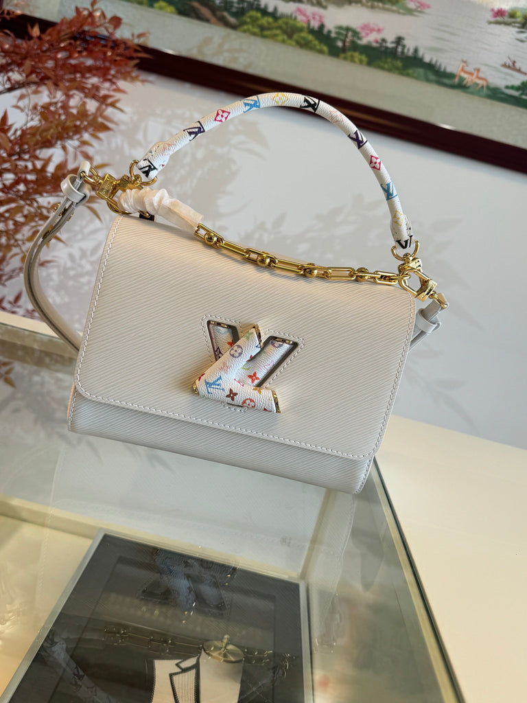 Vibrant Monogram Twist-Lock Handbag – Designer Inspired Bags