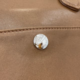 Structured Nappa Leather Shoulder Bag